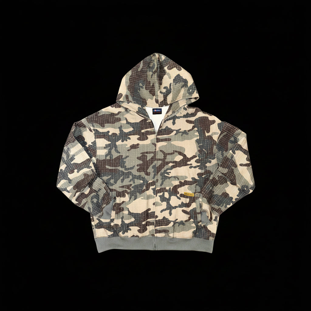 CAMO ARCHOR ZIP-UP