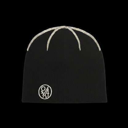 STITCH BEANIE (BLACK)