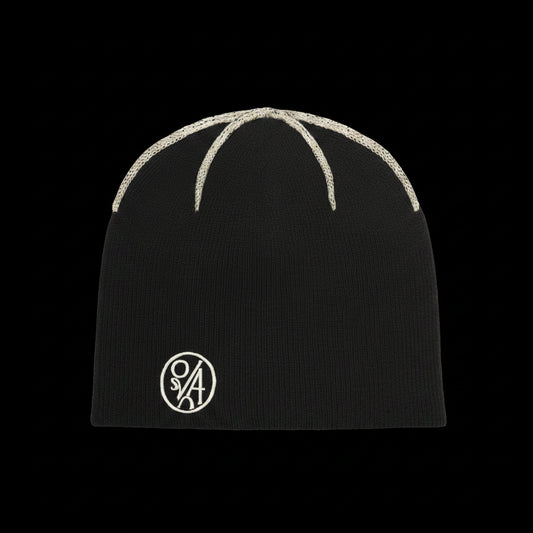 STITCH BEANIE (BLACK)
