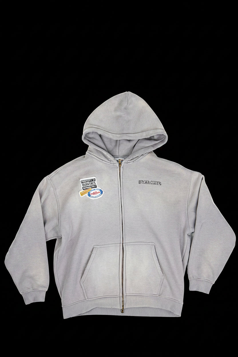 MEMBERS ZIPPER (GREY)