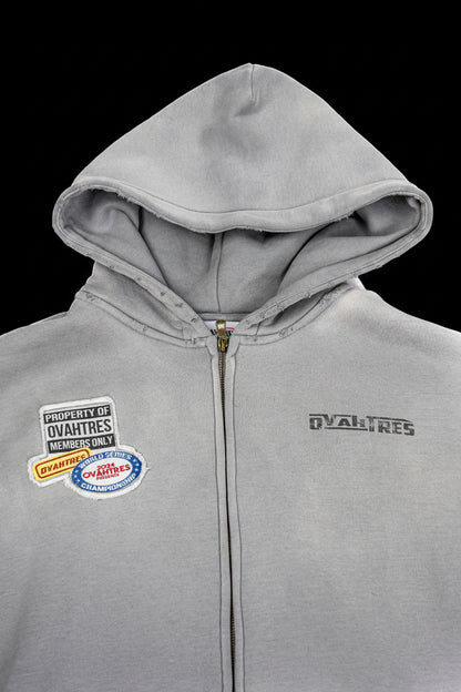 MEMBERS ZIPPER (GREY)